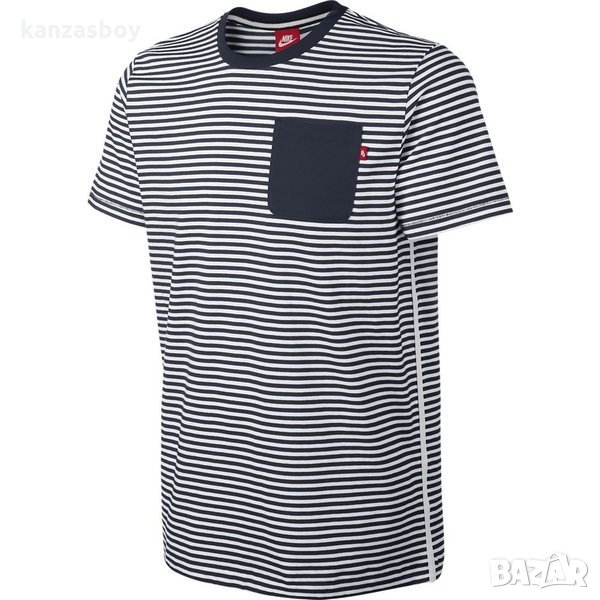 Nike T-Shirt TopStripe - страхотна мъжка тениска КАТО НОВАА, снимка 1