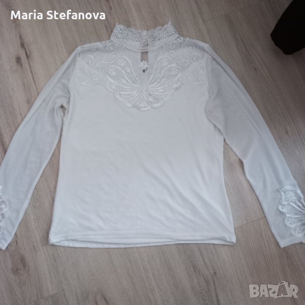Бяла елегантна блузка , снимка 1