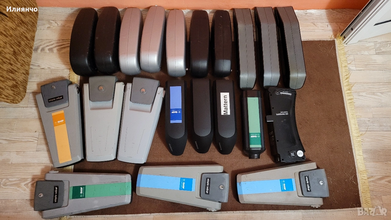 Продавам 21бр работещи батерии за Електрически Велосипеди/, снимка 1