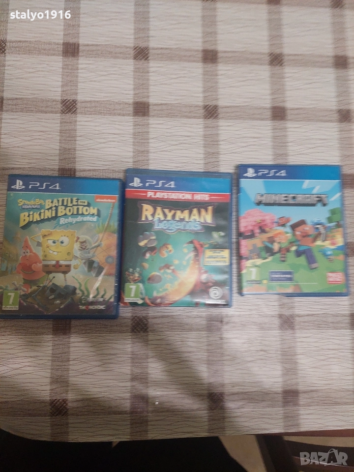 3 игри за Ps4 за 30лв, снимка 1