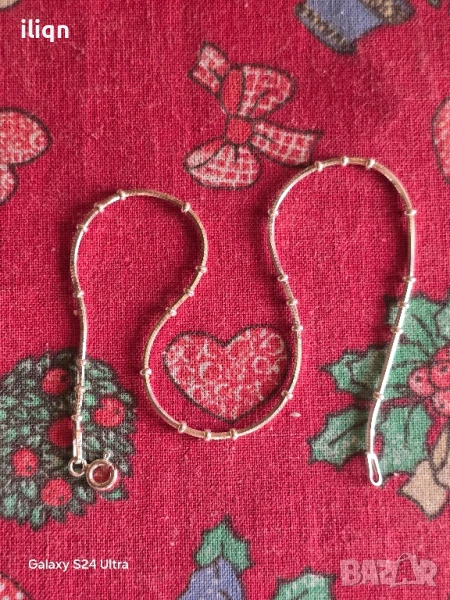 Сребърна гривна. 23см. Цена 24,99лв. За Севлиево безплатна доставка., снимка 1