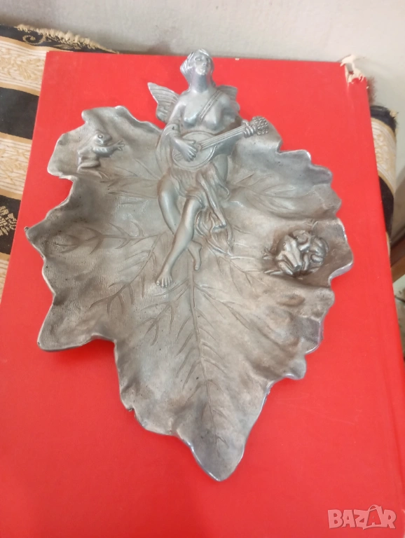 Винтидж купа,плато, снимка 1