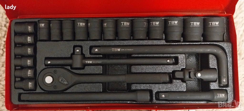 Немско гедоре TBW, 12 стенни вложки, снимка 1