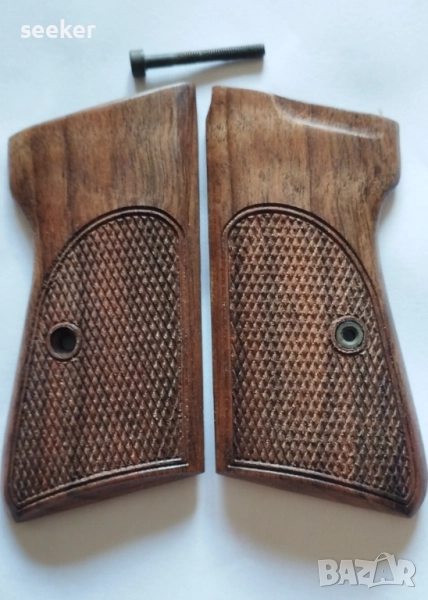 Орехови чирени за пистолет Валтер / Walther PP, снимка 1