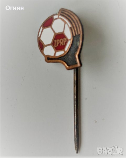 Значка футболна, снимка 1