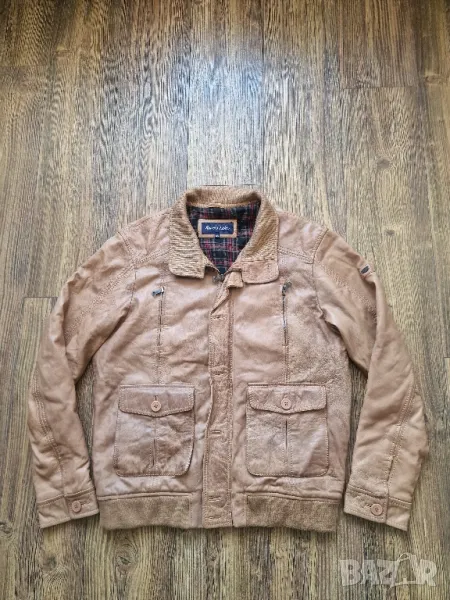 Страхотно мъжко кожено яке , ROVER & LAKES , размер 52, естествена кожа , снимка 1