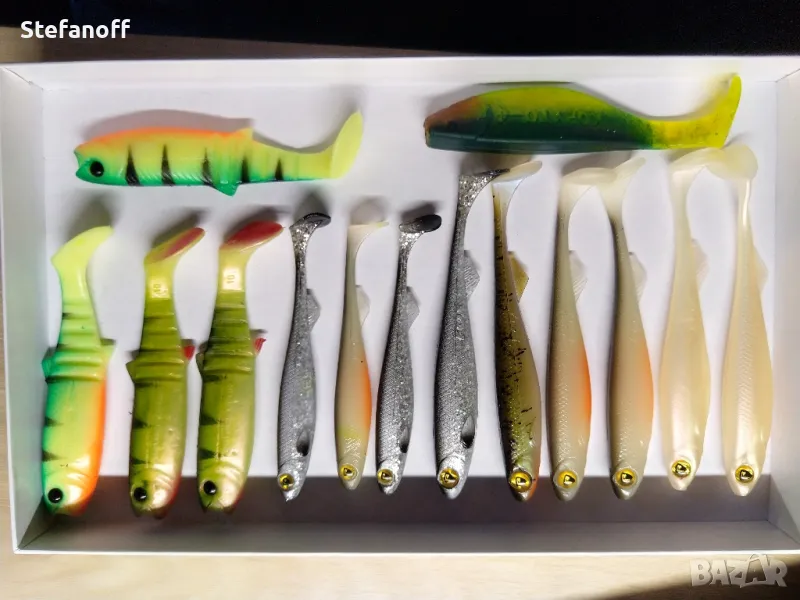 Лот силиконови примамки 1, снимка 1