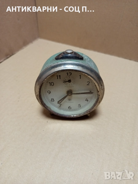 Стар Чешки Часовник Будилник. , снимка 1