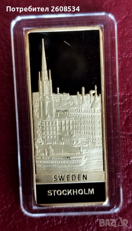 КЮЛЧЕ ОТ СЕРИЯТА: „СТОЛИЦИТЕ НА  ДЪРЖАВИТЕ ОТ ЕС“ /виж описанието/, снимка 1