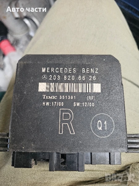 Модул задна дясна врата Mercedes C class W203 2.2 CDI 150 конски сили 2038206626, снимка 1