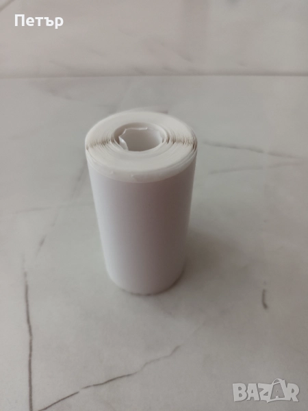 Стикерна хартия за принтер фотоапарат 57мм х 25мм х 6м,принтерна хартия, снимка 1