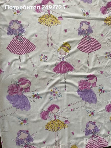 Плат с принцеси, перде или шалте , снимка 1