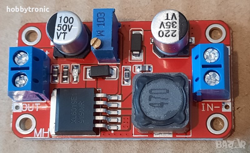 Повишаващ преобразувател с XL6019, снимка 1