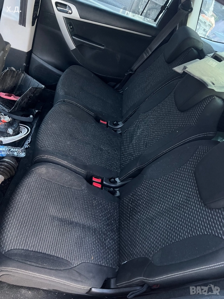 Задни седалки Ситроен Ц4 пикасо 2007г , снимка 1