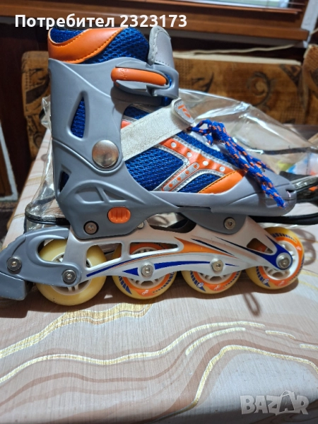 Продавам детски ролери. Регулация за крачето от 33 до 35 номер, снимка 1