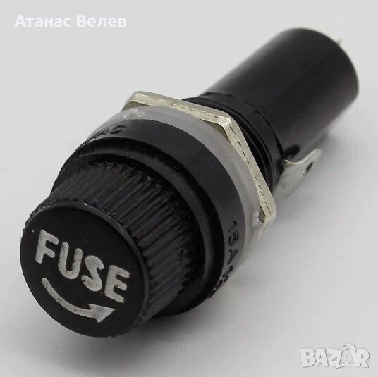 Цокъл за предпазител 6х30мм, снимка 1