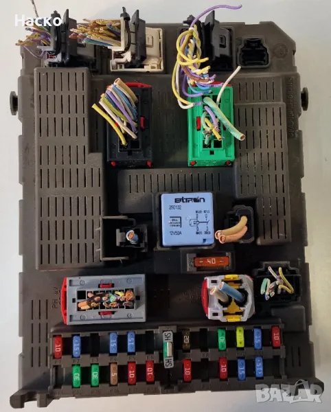  BSI Модул Бушонно Табло Бушониера V03-00 9651938180 Пежо 807 Ситроен Ц8 Peugeot Citroen C8 Lancia , снимка 1