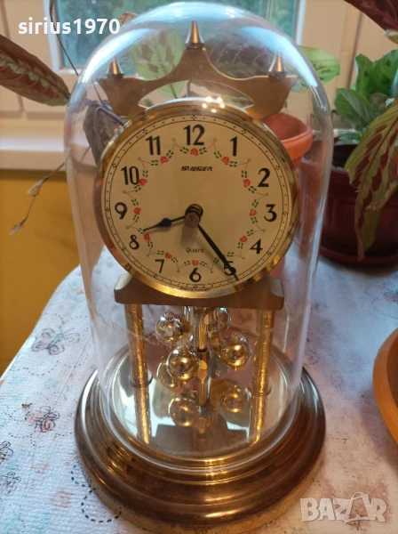 400 дневен кварцов часовник работещ, снимка 1