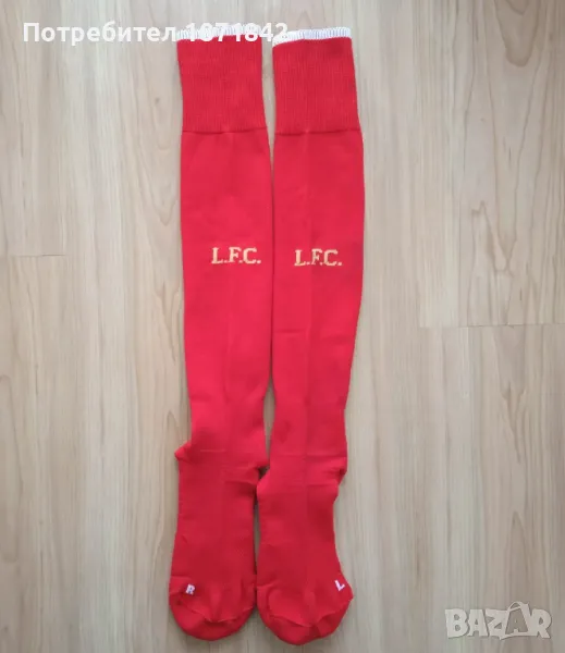 Футболни чорапи/гети/калци на Liverpool/Warrior, снимка 1