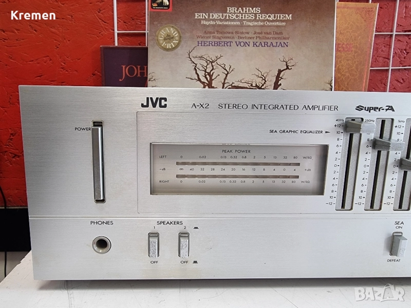 Усилвател JVC A-X40, снимка 1