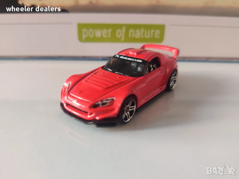 Метална количка Hot Wheels Honda S2000 1/64, снимка 1