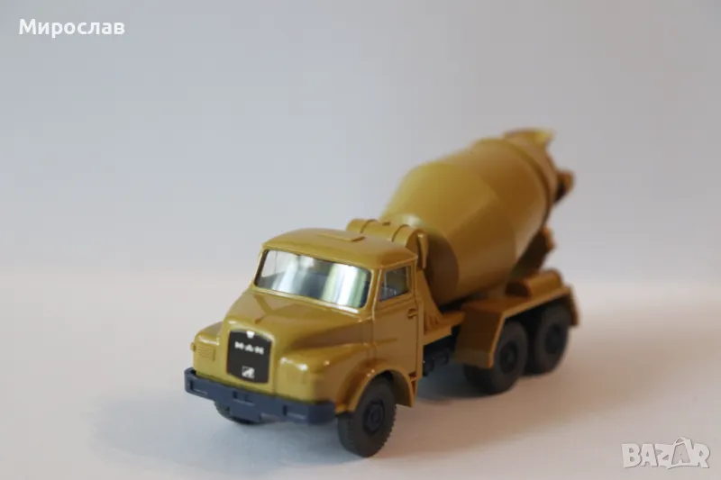 WIKING H0 1/87 MAN МАН БЕТОНОВОЗ МОДЕЛ КОЛИЧКА КАМИОН, снимка 1