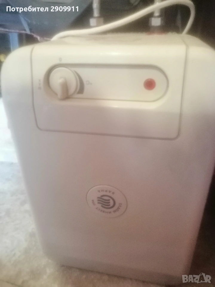 Бойлер за над мивка "Елдом" 10лит.за над мивка. , снимка 1