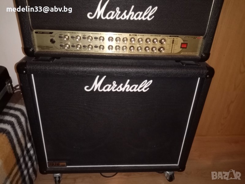 Marshall Super LEAD 150W,2x75 Celestion G12T-75 Vintage, stereo, Made in England, снимка 1