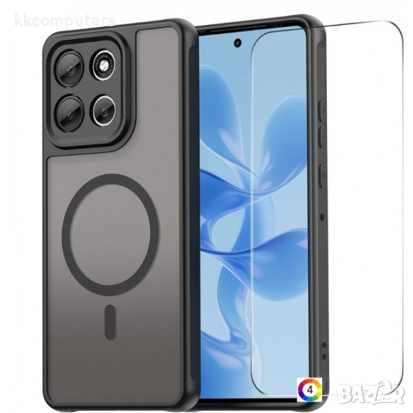 ENKAY HAT PRINCE Магнитен калъф с Протектор за Motorola Moto G86 5G / G86 Power 5G / G100 Pro 5G | 9, снимка 1