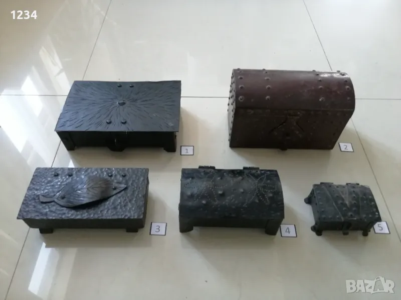 Кутии от ковано желязо , снимка 1