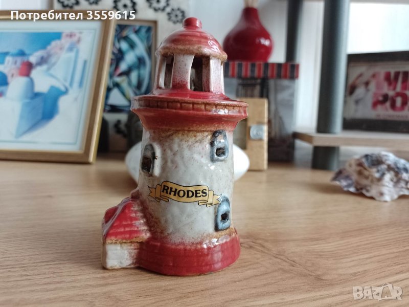 статуетка на морски фар от остров Родос Гърция, снимка 1