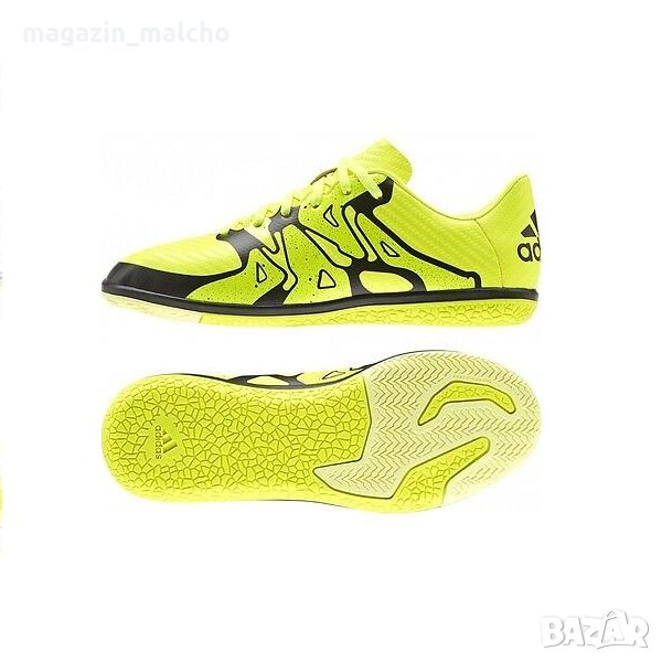 Детски Футболни обувки - ADIDAS X 15.3 IN; размери: 36, 44.5 и 45, снимка 1