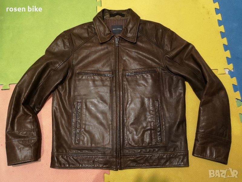 ''Marco Polo''оригинално кожено яке Л-ХЛ размер, снимка 1