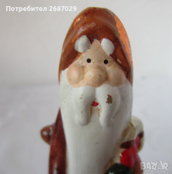 Дядо Мраз. керамика, стара фигура, снимка 1