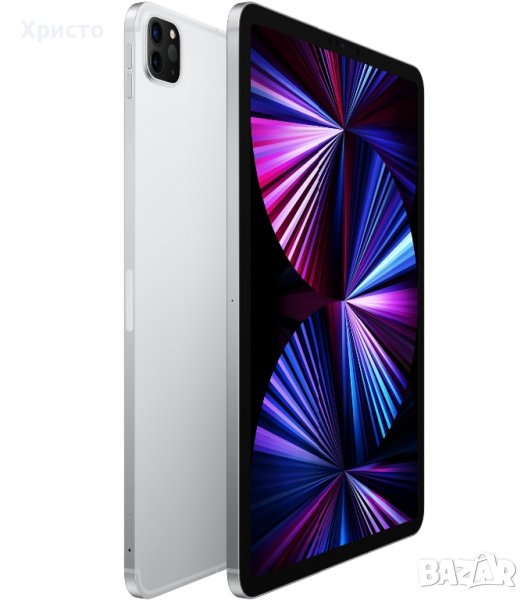 НОВ!!! Apple iPad Pro 11 (2021) Wi‑Fi + Cellular 512GB Silver , снимка 1