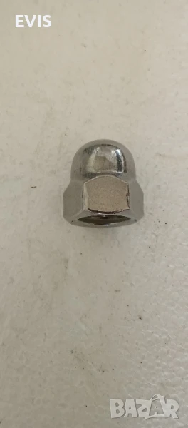 Гайка глуха (калпачата) М16 – DIN 1587 – A2 неръждаема стомана – 50 бр., снимка 1