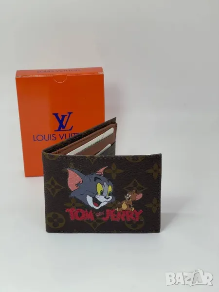 портмонета louis vuitton tom and jerry , снимка 1