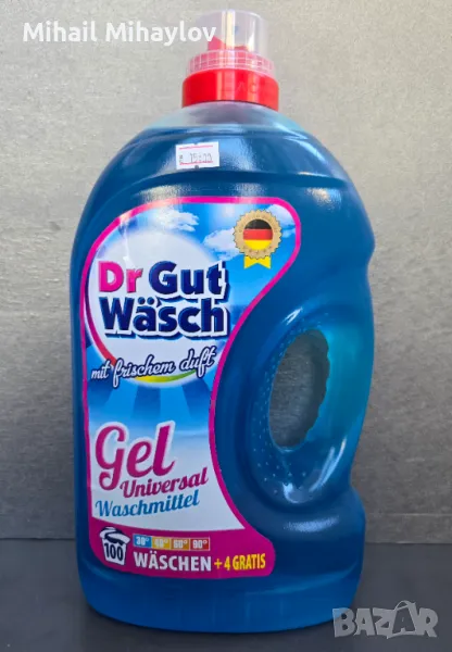 Продавам полски гел за пране Dr.GUT Wasch Universal 3,150 л, снимка 1