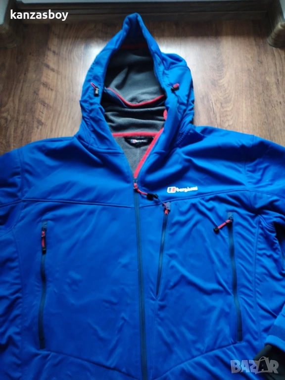 berghaus windstopper jacket - страхотно мъжко яке 2ХЛ, снимка 1