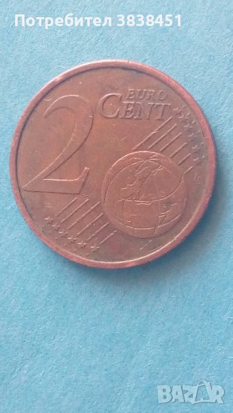 2 Euro Cent 2007 г. Германия, снимка 1