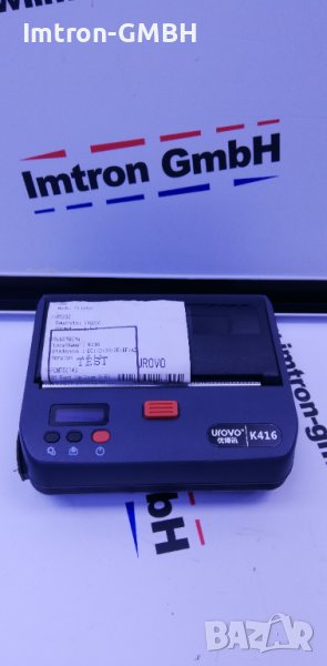 Мобилен принтер Urovo K416 - без батерия, снимка 1