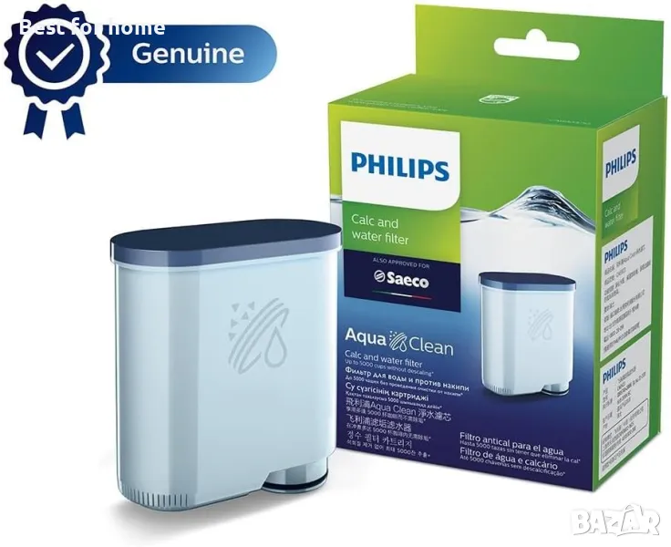  Филтър за вода за еспресо машина Philips AquaClean Calc , снимка 1
