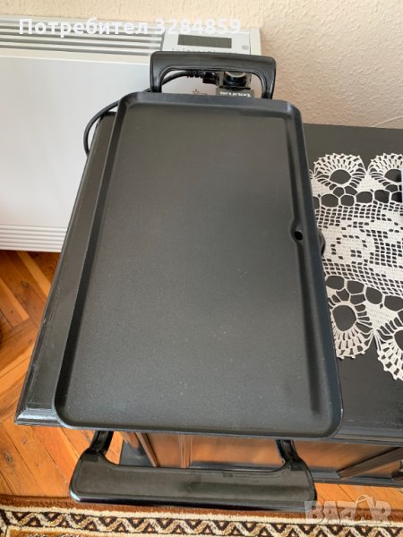 домакинска скара /тип плоча/ с тефлоново поксритие, снимка 1