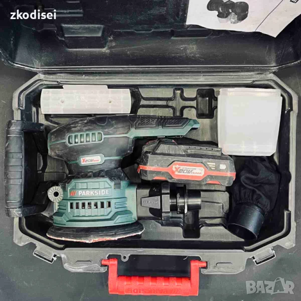 Акумулаторен ексцентрикшлайф PARKSIDE PAEXS 20 Li B2, снимка 1