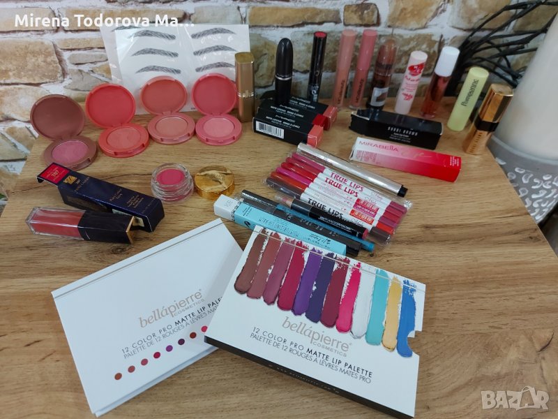 Червила, моливи, контур, руж lorreal, m.a.c., estel lauder, снимка 1