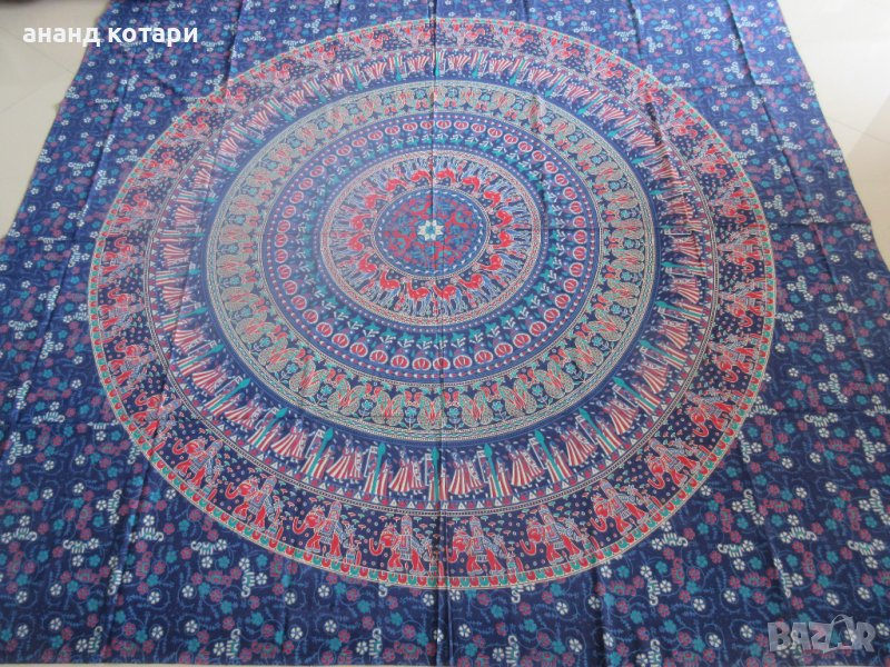 25, 26,27,28,30,31- Ръчно изработени индийски чаршафи- Мандала, снимка 1