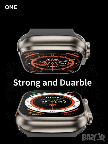 GS Ultra 8 Smart Watch смарт часовник, снимка 1