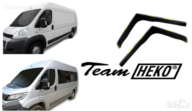 Team Heko Ветробрани Хеко 2 броя предни цели за FIAT Ducato PEUGEOT Boxer CITROEN Jumper 2006-2020 , снимка 1