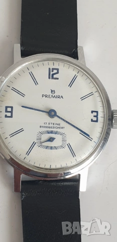 Мъжки механичен часовник Premira 17 Jewels, снимка 9 - Антикварни и старинни предмети - 54139842