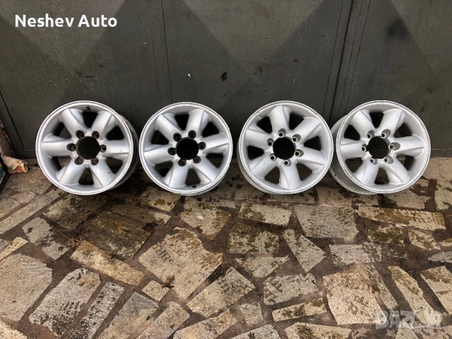 4бр. Алуминиеви джанти от Nissan terrano 2 - 16 цола.